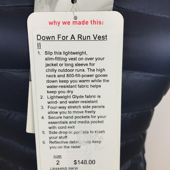 Lululemon Down For A Run Vest II - Picture 6 of 8